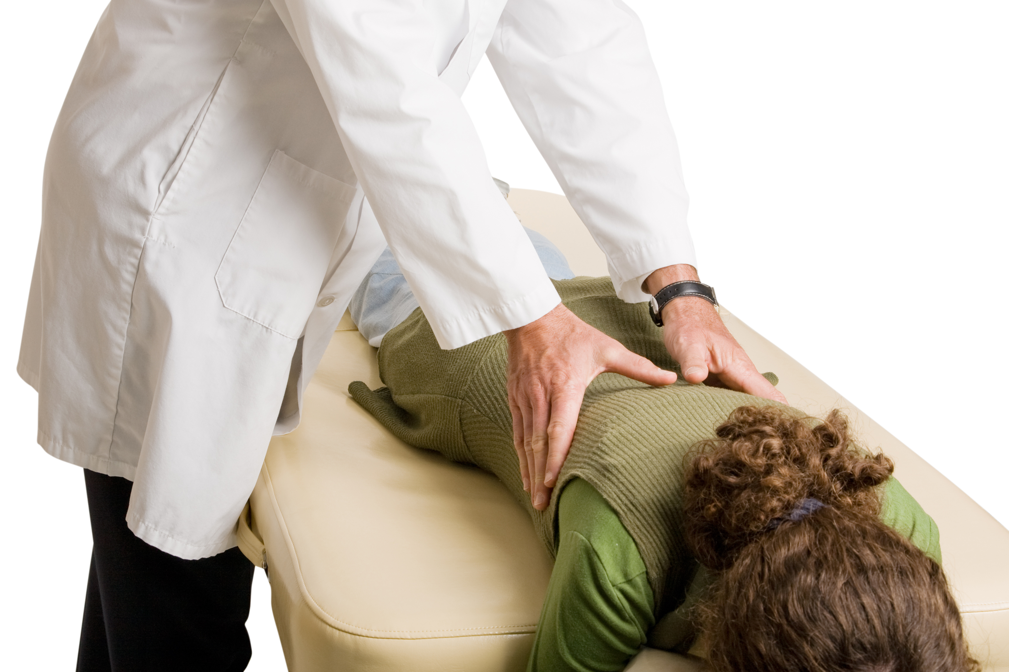 woman receiving chiropractic wellness care